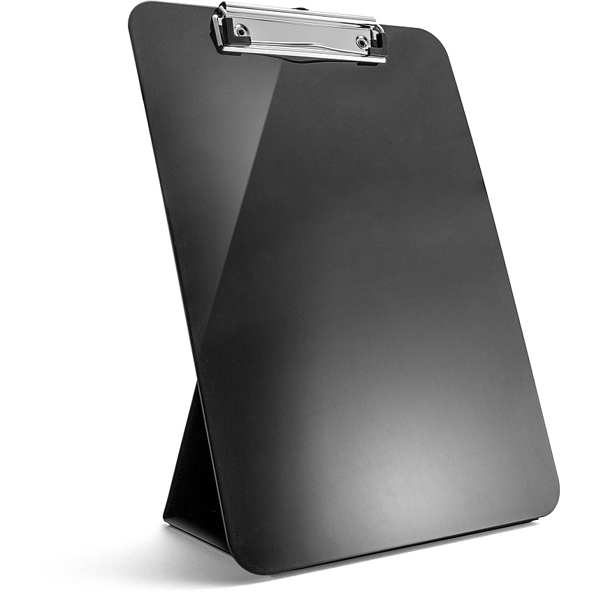 Officemate Easel Clipboard Storage for Paper - Heavy Duty - Black - 1 Each (83039)