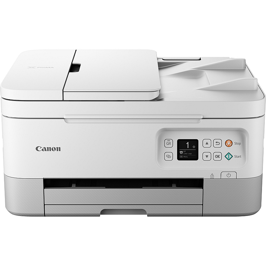 Canon TR7020AWH Wireless Inkjet Multifunction Printer - Color - White