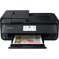 Canon PIXMA TS9520BK Wireless Inkjet Multifunction Printer - Color - Black