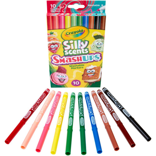 Crayola Silly Scents Slim Scented Washable Markers (588275