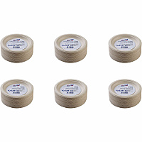 Genuine Joe 6" Compostable Plates Breakroom, Office - Disposable - 6" Diameter - White, Natural - Sugarcane Body - 50/Pack - 20 / Carton (GJO10229CT)