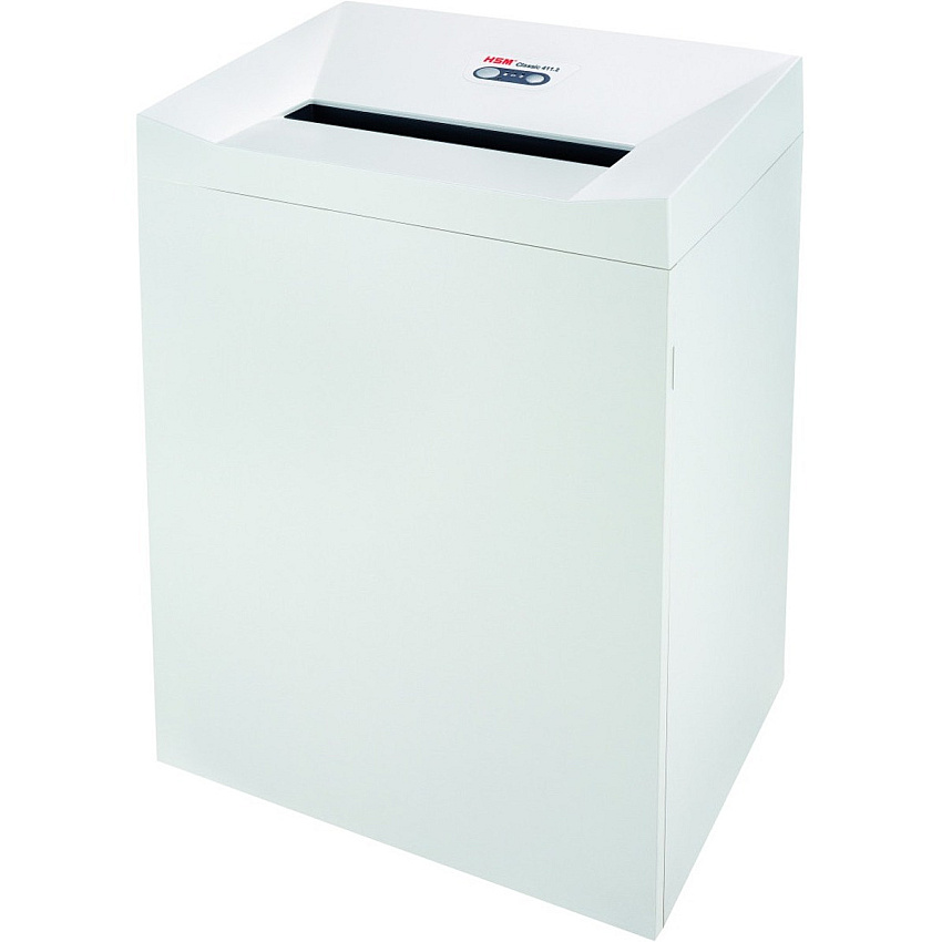 HSM Classic 225.2 - 1/32" x 3/16" + External Autom. Oiler Continuous Shredder - Particle Cut - 7 Per Pass - for shredding Paper, Staples, Paper Clip - 0.031" x 0.187" Shred Size - P-7/F-3 - 11.81" Throat - 31.70 gal Wastebin Capacity - 1400 W - (1458133O)