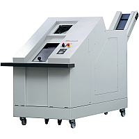 HSM StoreEx HDS 230 Media Shredder Continuous Shredder - for shredding 3.5" Floppy Disk, Hard Drive, Credit Card, CD, DVD, USB Stick - White - 1 Each (1778117)