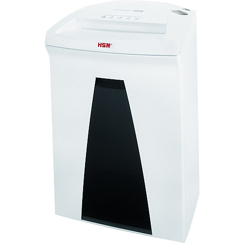 HSM SECURIO B24 - 3/16" x 1 1/8" Continuous Shredder - Particle Cut - 16 Per Pass - for shredding Paper, Paper Clip, Staples, CD, DVD, Credit Card - 0.187" x 1.125" Shred Size - P-4/O-3/T-4/E-3/F-1 - 9.45" Throat - 9.20 gal Wastebin Capacity - B (1783113)