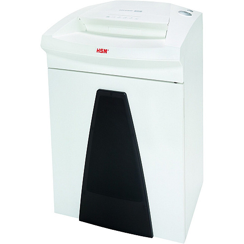 HSM SECURIO B26 - 3/16" x 1 1/8" Continuous Shredder - Particle Cut - 16 Per Pass - for shredding Paper, Paper Clip, Staples, CD, DVD, Credit Card - 0.188" x 1.125" Shred Size - P-4/O-3/T-4/E-3/F-1 - 12.20" Throat - 14.50 gal Wastebin Capacity - (1803113)