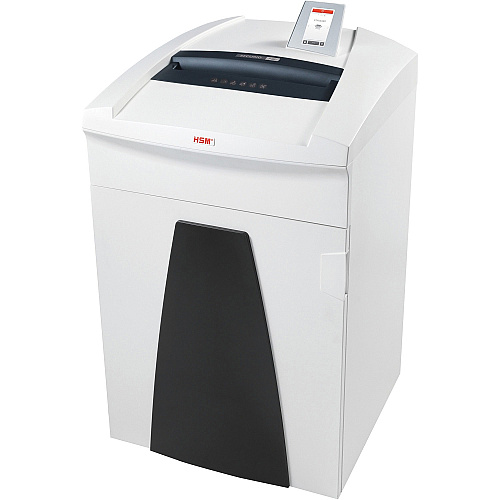 HSM Securio P36 L4 Micro Cut Shredder Continuous Shredder - Micro Cut - 20 Per Pass - for shredding Staples, Paper Clip, Credit Card - 38.30 gal Wastebin Capacity - White - TAA Compliant - 1 Each (1852123)