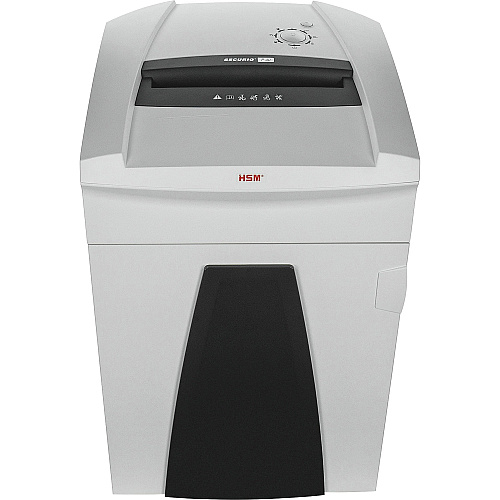 HSM Securio P36 Cross Cut Shredder Continuous Shredder - Cross Cut - 31 Per Pass - for shredding Staples, Paper Clip, Credit Card, Store Card, CD, DVD, 3.5" Floppy Disk, Paper - P-4 - White - 1 Each (1853123)