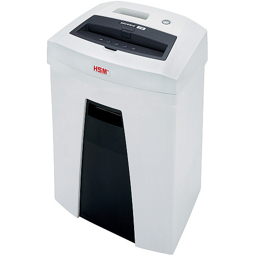 HSM SECURIO C16 - 1/4" Strip Cut - 17 Per Pass - for shredding Staples, Paper, Paper Clip, Credit Card - 0.250" Shred Size - P-2/T-2/E-2 - 8.86" Throat - 6.60 gal Wastebin Capacity - White - TAA Compliant - 1 Each (1901113)