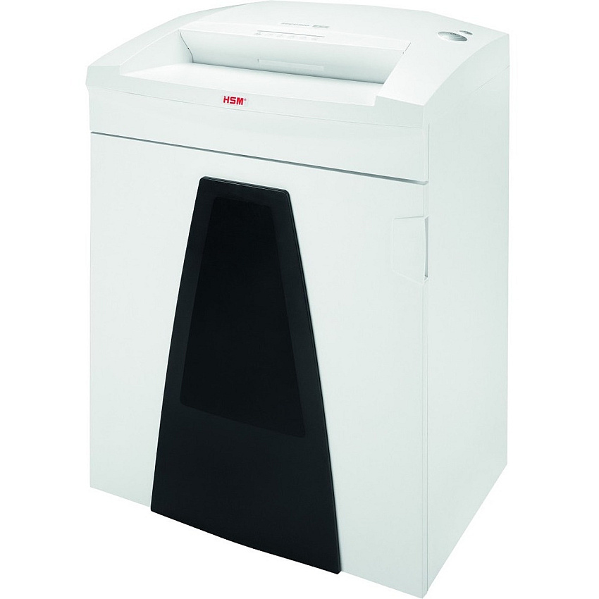 HSM SECURIO B35 - 3/16" x 1 1/8" Continuous Shredder - Particle Cut - 22 Per Pass - for shredding Staples, Paper, Paper Clip, Credit Card, CD, DVD - 0.187" x 1.250" Shred Size - P-4/O-3/T-4/E-3/F-1 - 15.75" Throat - 34.30 gal Wastebin Capacity - (1923113)