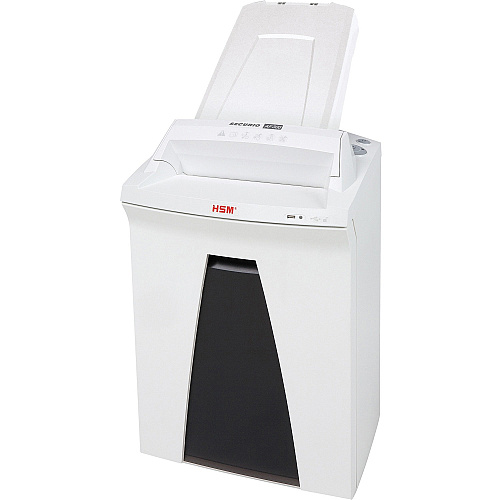 HSM Securio AF300C Micro Cut Shredder Continuous Shredder - Micro Cut - 300 Per Pass - for shredding Staples, Paper - White - 1 Each (2092113)