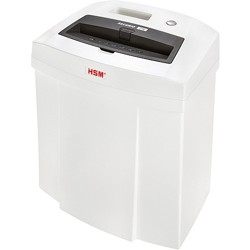 HSM SECURIO C14 - 1/8" Strip Cut - 12 Per Pass - for shredding Staples, Paper, Paper Clip, Credit Card - 0.125" Shred Size - P-2/T-2/E-2 - 8.86" Throat - 5.30 gal Wastebin Capacity - White - 1 Each (2250113)