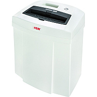 HSM SECURIO C14 - 5/32" x 1" Particle Cut - 6 Per Pass - for shredding Staples, Paper, Paper Clip, Credit Card - 0.156" x 1" Shred Size - P-4/T-4/E-3/F-1 - 8.86" Throat - 5.30 gal Wastebin Capacity - White - 1 Each (2253113)