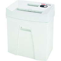 HSM Pure 220 - 5/32" x 1" Particle Cut - 7 Per Pass - for shredding Staples, Paper, Paper Clip, Credit Card - 0.156" x 1" Shred Size - P-4/T-4/E-3/F-1 - 8.86" Throat - 6.60 gal Wastebin Capacity - White - 1 Each (2323113)