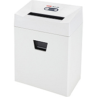 HSM Pure 320 Shredder Cross Cut - 9 Per Pass - for shredding Staples, Paper, Paper Clip - White - 1 Each (2333113)
