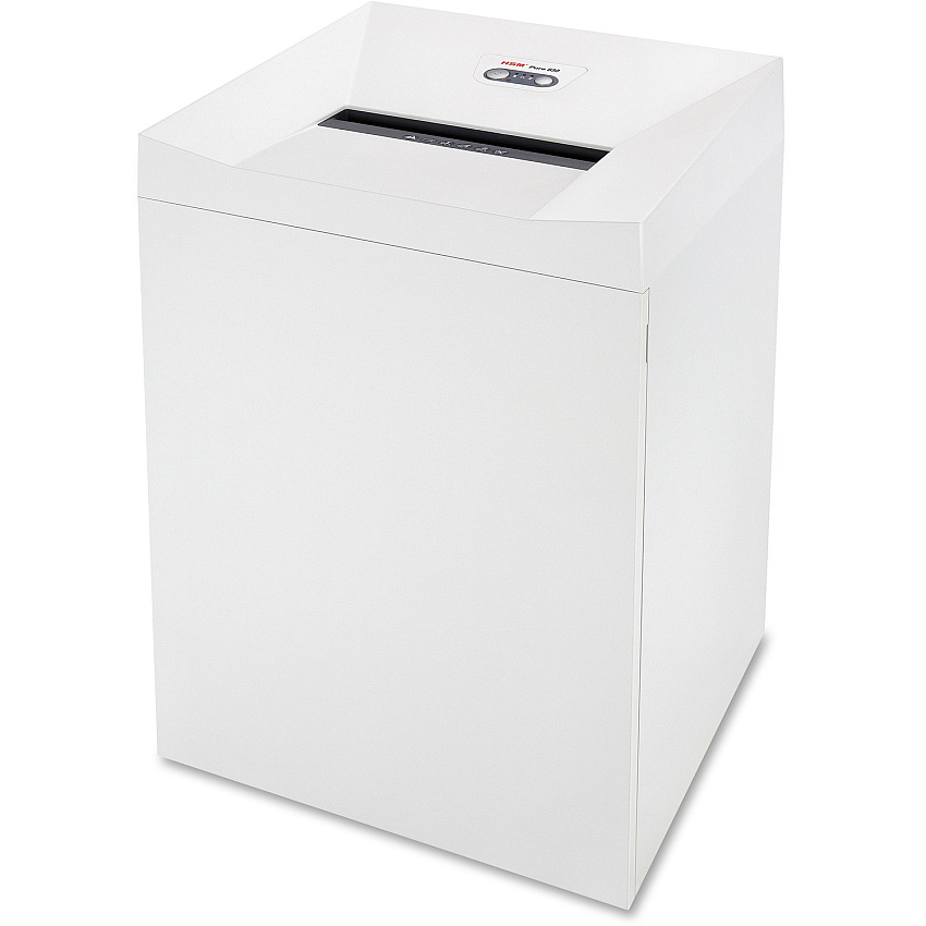 HSM Pure 630 - 3/16" x 1 1/8" Continuous Shredder - Particle Cut - 22 Per Pass - for shredding Staples, Paper, Paper Clip, Credit Card, CD, DVD - 0.188" x 1.125" Shred Size - P-4/O-3/T-4/E-3/F-1 - 12.20" Throat - 34.30 gal Wastebin Capacity - Wh (2363113)