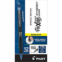 FriXion Synergy Clicker Erasable Gel Pen Extra Fine Pen Point - Retractable - Erasable - Navy Ink - Thermosensitive Gel Ink - Document, Calendar, Planner - 1 Dozen (17366)