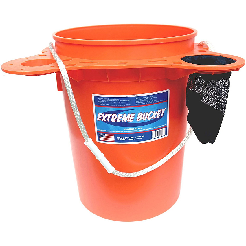 My Bucket Extreme Bucket 5.50 gal - Plastic - Orange - 1 Each (EB07908)