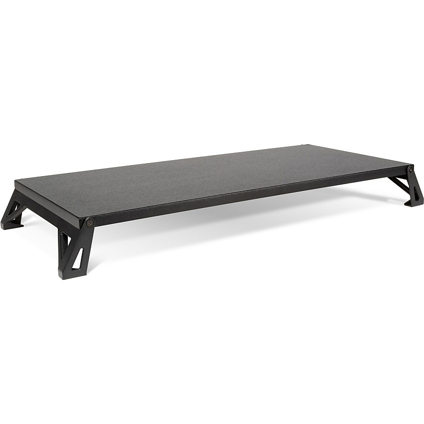 Allsop Dual-height Lo Riser Monitor Stand Up to 32" Screen Support - 30 lb Load Capacity - Black (32511)
