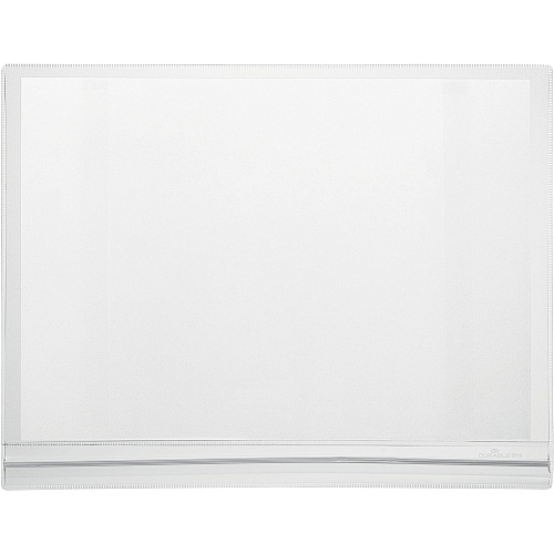 DURABLE Water-Resistant Magnetic Document Pockets 9.72" Holding Width x 12.80" Holding Height - Water Resistant, Adhesive Backing, Magnetic Strip, Residue-free, UV Resistant, Heat Resistant, Anti-glare, Anti-reflective - Plastic - Transparent - 5 (501819)