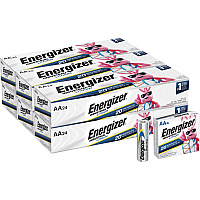 Energizer Industrial AA Lithium Battery 4-Pack For Construction, Facility Maintenance, Medical Center, Office, Classroom - AA - 4/Pack - 36 / Carton (LN91CT)