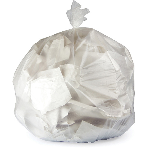 Heritage Bag High Density Coreless Roll Liners 45 gal Capacity - 46" Length x 40" Width x 0.43 mil (11 Micron) Thickness - High Density - Natural - High-density Polyethylene (HDPE) - 250 / Carton (V8046MNR04)