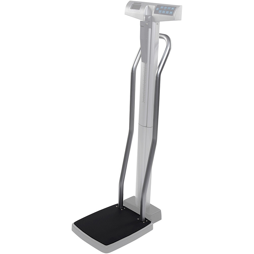 Health o Meter Scale Handlebars 53.6" Height x 14.1" Width x 21.1" Depth - Gray - 1 Each (500HB)