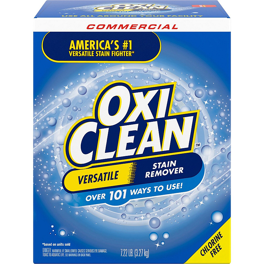 OxiClean Stain Remover Powder Powder - 115.52 oz (7.22 lb) - 1 Each - Blue (00069)