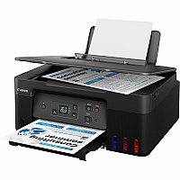 Canon PIXMA G2270 Inkjet Multifunction Printer - Color - Black Copier/Printer/Scanner - 4800 x 1200 dpi Print - Up to 3000 Pages Monthly - Color Flatbed Scanner - 600 x 1200 dpi Optical Scan - USB - 1 Each - For Photo Print (5804C002)