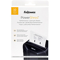 Fellowes Powershred Performance+ Lubricant Sheets Dust Retention - White (4015501)