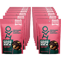 Orchard Valley Harvest Cran Nut Mix Gluten-free, No Artificial Color, No Artificial Flavor, Preservative-free, Resealable Bag - Crunch, Dried Cranberries, Almond, Cashew, Sweet & Salty, Fruit - 1 Serving Bag - 1.85 oz - 14 / Carton (V13446)