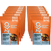 Orchard Valley Harvest OMG Omega-3 Mix Gluten-free, No Artificial Color, No Artificial Flavor, Preservative-free, Resealable Bag - Crunch, Walnut, Dried Cranberries, Pistachio, Almond - 1 Serving Bag - 2 oz - 14 / Carton (V14046)