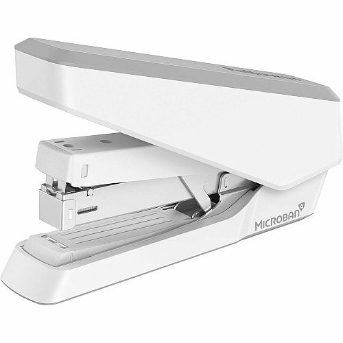 Fellowes EasyPress Full Strip Stapler Staples Upto 40 Sheet - Holds Upto 210 Staple - Full Strip - Staple Size: 0.25" - White - 1 Each (5014501)