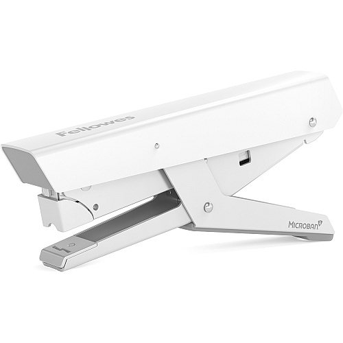 Fellowes LX890 Handheld Plier Stapler Staples Upto 40 Sheet - Staple Size: 0.25" , 0.31" - White - Metal - 1 Each (5014701)