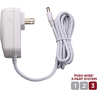 Black &amp; Decker Push Wire Under Cabinet Light Power Kit White - 1 Each (LEDUC24WP)