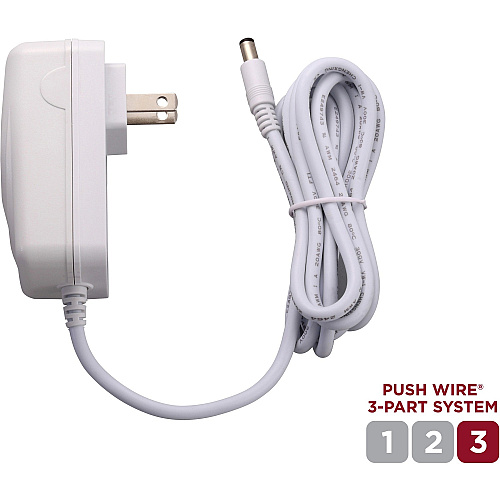 Black & Decker Push Wire Under Cabinet Light Power Kit White - 1 Each (LEDUC24WP)