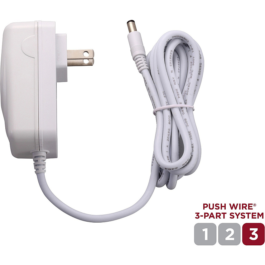 Black & Decker Push Wire Under Cabinet Light Power Kit White - 1 Each (LEDUC24WP)