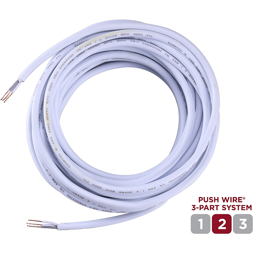 Black & Decker Under Cabinet Lighting Jumper Wire Spool White - 1 Each (LEDUC25JUMP)