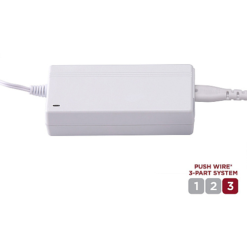 Black & Decker PUSH WIRE UCL 48W Plug-In Power Kit White - 1 Each (LEDUC48WP)
