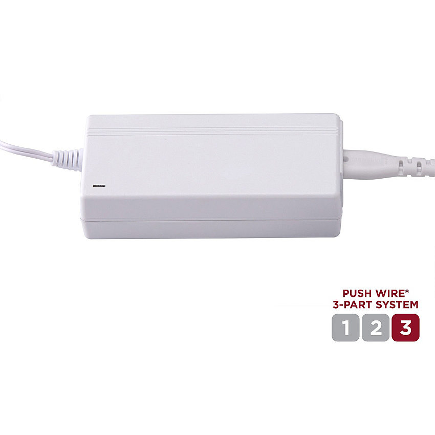 Black & Decker PUSH WIRE UCL 48W Plug-In Power Kit White - 1 Each (LEDUC48WP)