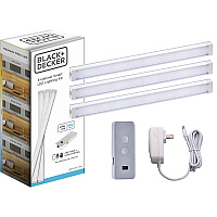 Black &amp; Decker Smart Under Cabinet Lighting Kit Silver - 1 Each (LEDUC93CCTAC)