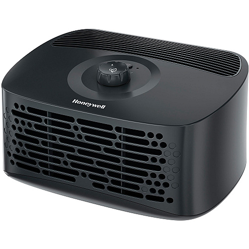 Honeywell True HEPA Tabletop Air Purifier True HEPA, HEPA, Activated Carbon - 90 Sq. ft. - 695.7 gal/min - Black (HPA020B)