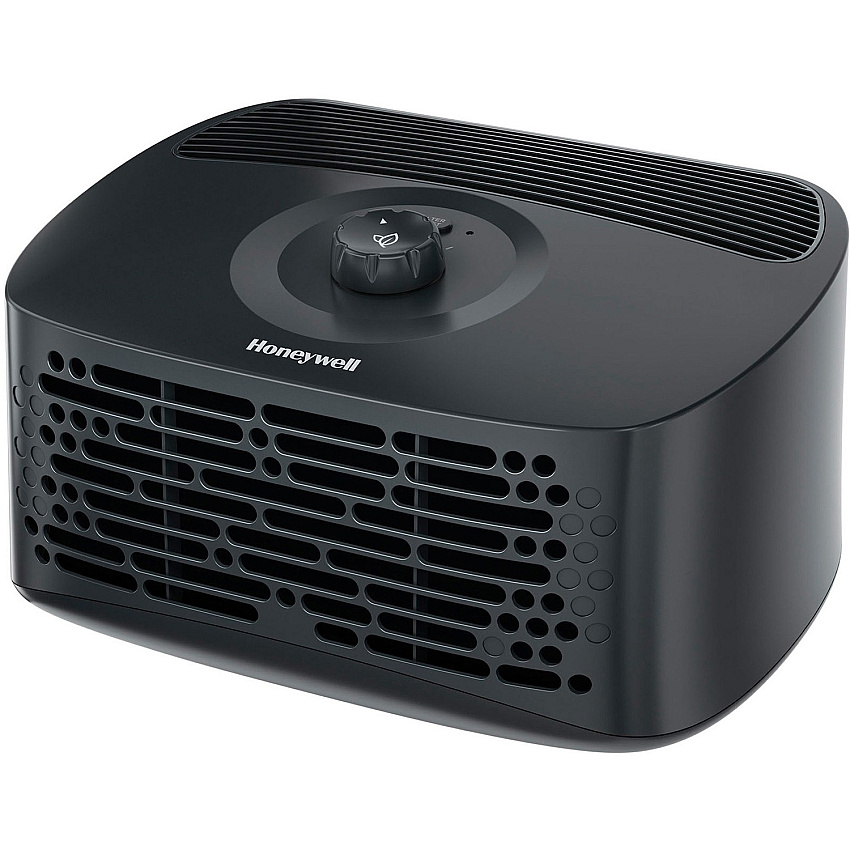 Honeywell True HEPA Tabletop Air Purifier True HEPA, HEPA, Activated Carbon - 90 Sq. ft. - 695.7 gal/min - Black (HPA020B)