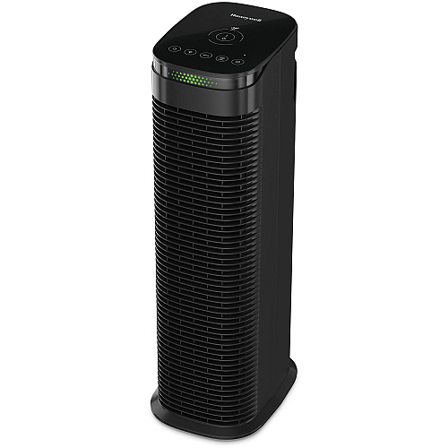 Honeywell InSight HEPA Tower Air Purifier HEPA, Activated Carbon - 200 Sq. ft. - Black (HPA180B)
