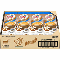 Coffee-mate Coffee mate Almond Milk Vanilla Liquid Creamer Singles Natural Vanilla Almond Milk Flavor - 0.38 fl oz (11 mL) - 50/Box - 4 / Carton (42258CT)