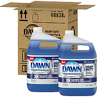 Dawn Manual Pot/Pan Detergent 128 fl oz (4 quart) - Heavy Duty - Blue - 200 / Pallet (08838PL)