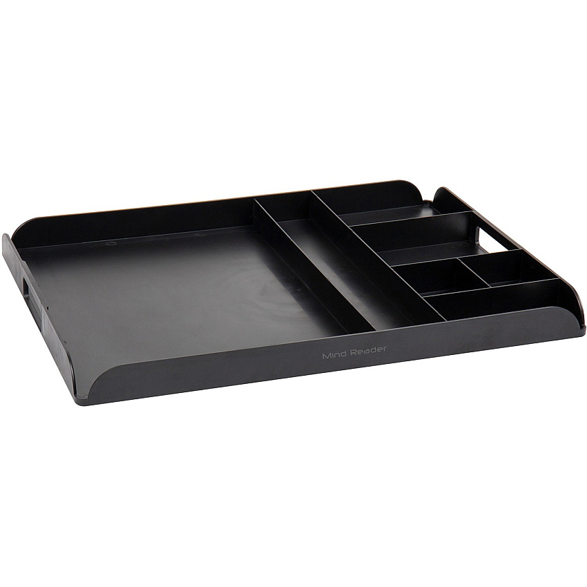 Mind Reader Anchor Collection Coffee Serving Station 7 x Coffee Pod - 7 Compartment(s) - 1.25" Height x 17.50" Width x 13.25" Depth - Counter, Desktop - Portable, Lightweight, Compact - Black - 1 Each (KEUTRAY)
