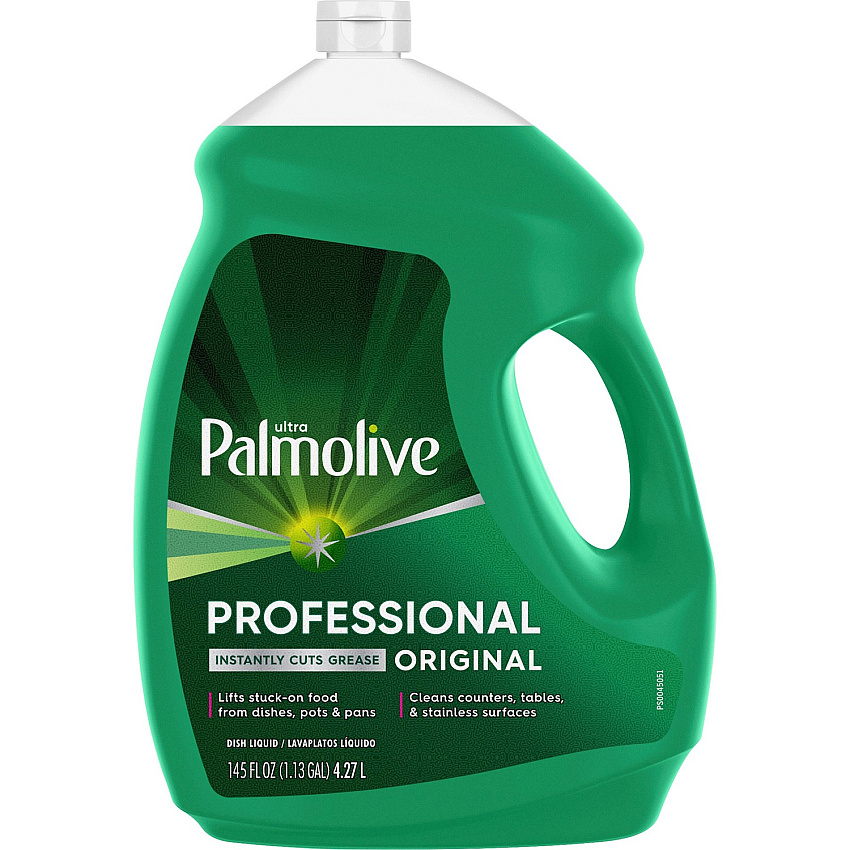 Palmolive&reg; Professional Original Ultra Liquid Dish Soap, Green, 145-oz. Bottle 145 fl oz (4.5 quart) - pH Balanced, Phosphate-free, Paraben-free, Eco-friendly - Green - 1 Each (61034142)