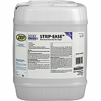 Zep Commercial Strip-Ease Heavy Duty Floor Stripper Ready-To-Use - 640 fl oz (20 quart) - 1 / Carton - Heavy Duty, Low Foaming, Scrub-free, Environmentally Friendly, Water Based, Phosphate-free, Non-irritating, Ammonia-free, Low VOC, Residue-free (107135)