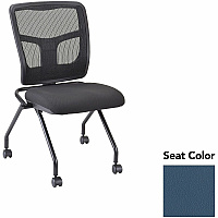 Lorell Training Room Guest Chairs Dillon Ocean Seat Color - Dillon Vinyl, Polyurethane Seat Material - Polyester, Cotton Back Material - Powder Coated Black Frame Color - Metal Frame Material - Four-legged Base - 2 / Carton (LLR84385010)
