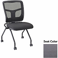 Lorell Training Room Guest Chairs Canyon Carbon Seat Color - Canyon Vinyl Seat Material - Powder Coated Black Frame Color - Metal Frame Material - Four-legged Base - 2 / Carton (LLR84385101)